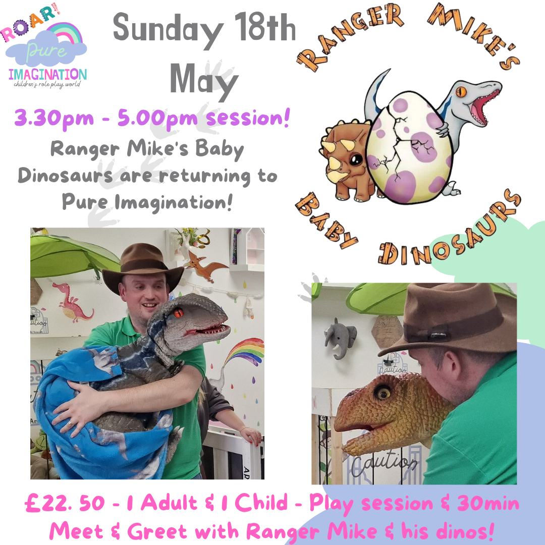 Meet Ranger Mike's Baby Dinosaurs